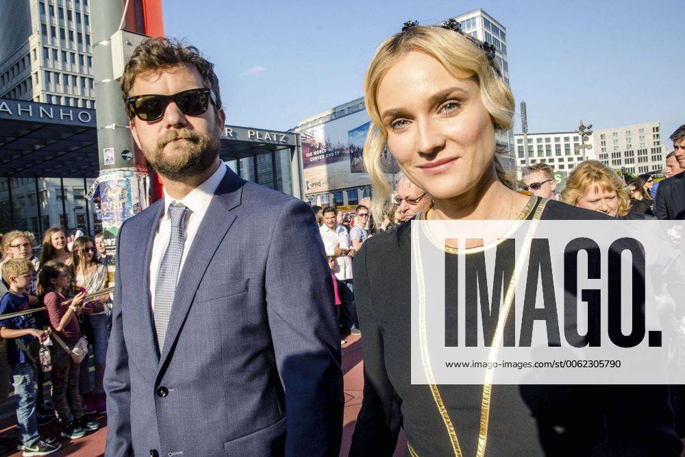 Joshua Jackson und Diane Kruger bei der Wiedereröffnung des Boulevard der Stars am Potsdamer Platz. Berlin, 04.09.2014 xK.xWernerx xFuturexImage