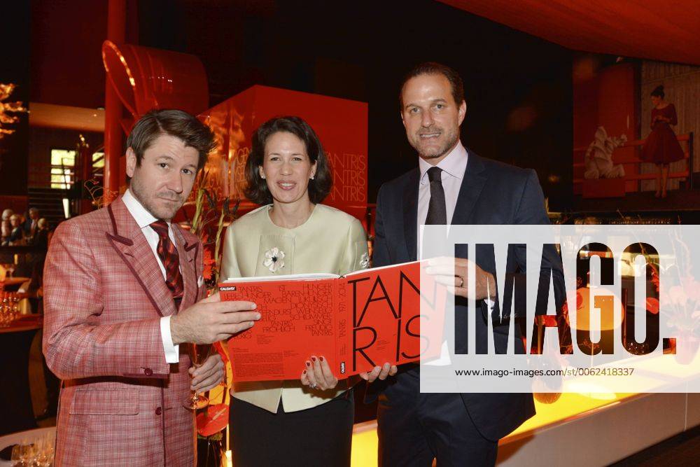 Tantris Restaurant in München - Archivbilder Justin Leone Dr. Marcella Prior-Callwey (Verlegerin) Felix Eichbauer - München 17.09.14 Tantris Buchpräsentation