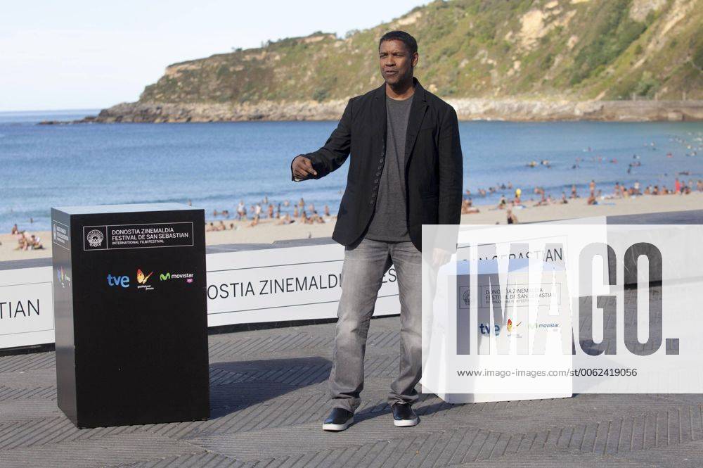 Denzel Washington beim Photocall zu The Equalizer auf dem 62. Internationalen Filmfestival San Sebastian Festival Internacional de Cine de Donostia-San Sebastian, 19.09.2014 Fotografosx xFuturexImage
