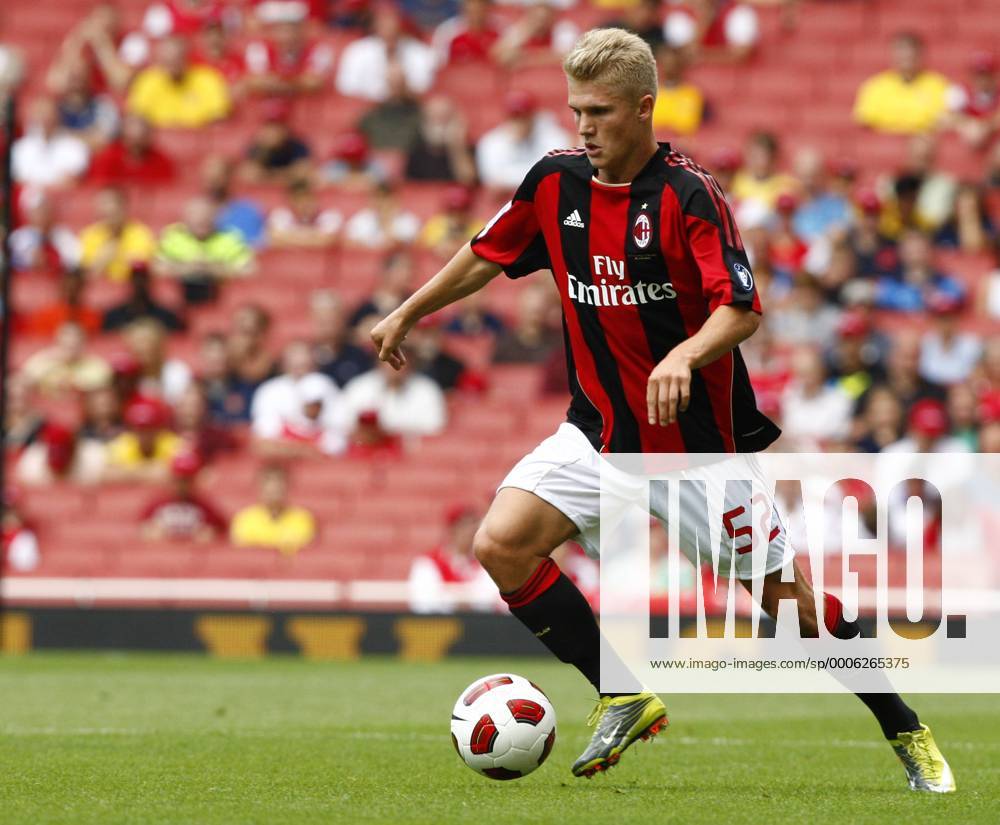 Football - Emirates Cup - AC Milan v Olympique Lyonnais Alexander Merkel of AC Milan at Emirates Stadium
