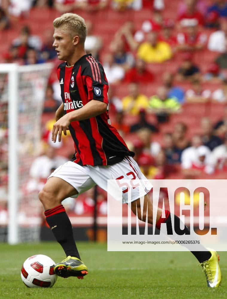 Football - Emirates Cup - AC Milan v Olympique Lyonnais Alexander Merkel of AC Milan at Emirates Stadium