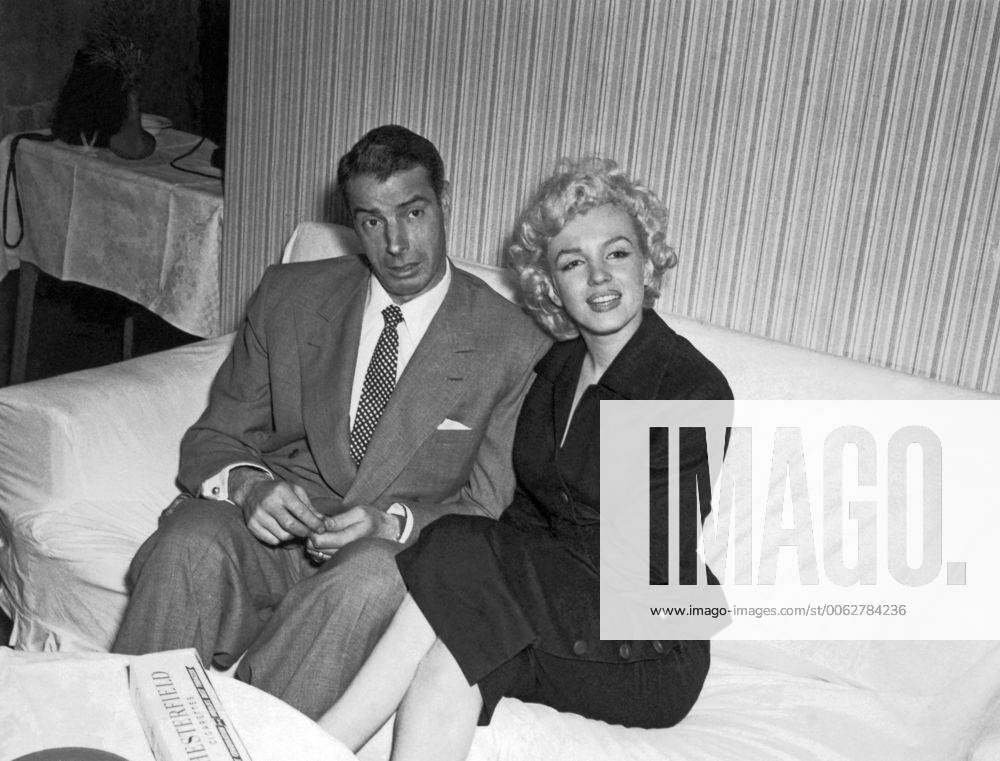 IMAGO ICONS: Marilyn Monroe United States: c. 1954 Marilyn Monroe and Joe DiMaggio. 990_16_X-Monroe-Marilyn_3HR