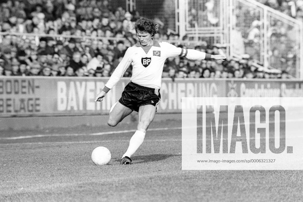 Peter Nogly (HSV) Fußball 1. BL Herren Saison 1980 81, Hamburger SV Hamburg Einzelbild Aufnahmedatum geschätzt
