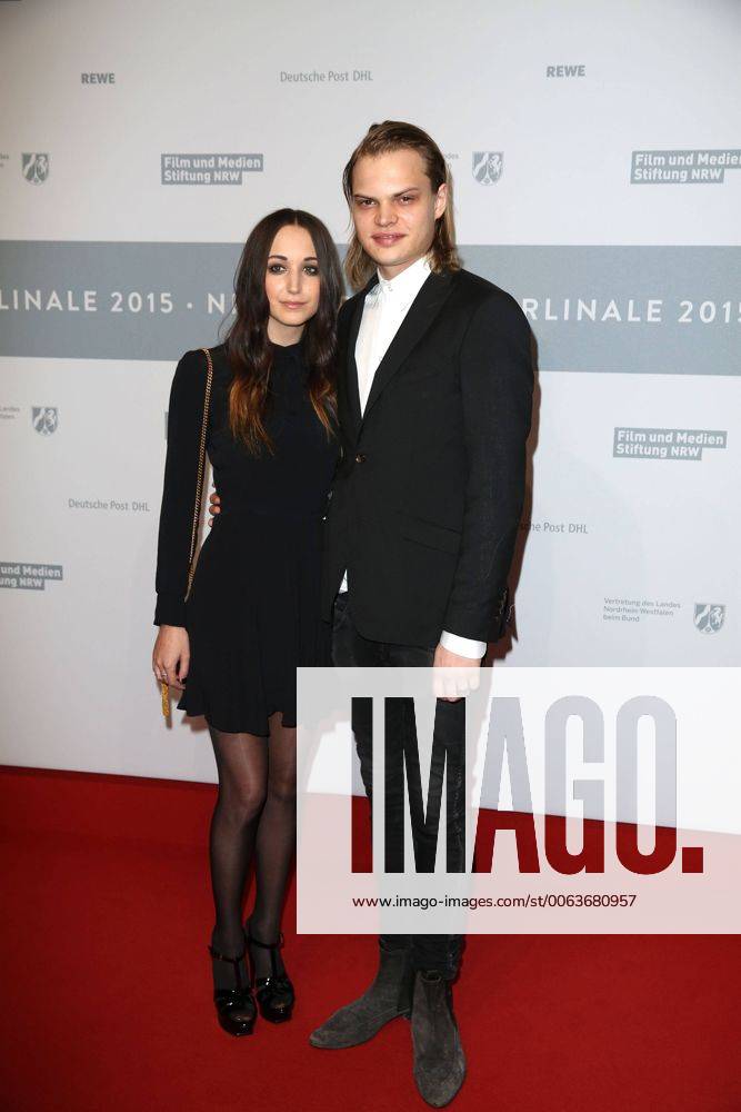 Wilson Gonzalez Ochsenknecht und seine Freundin Lorraine beim NRW Empfang im Rahmen der 65. Berlinale am 08.02.2015 in Berlin 65. Berlinale 2015, NRWd Empfang