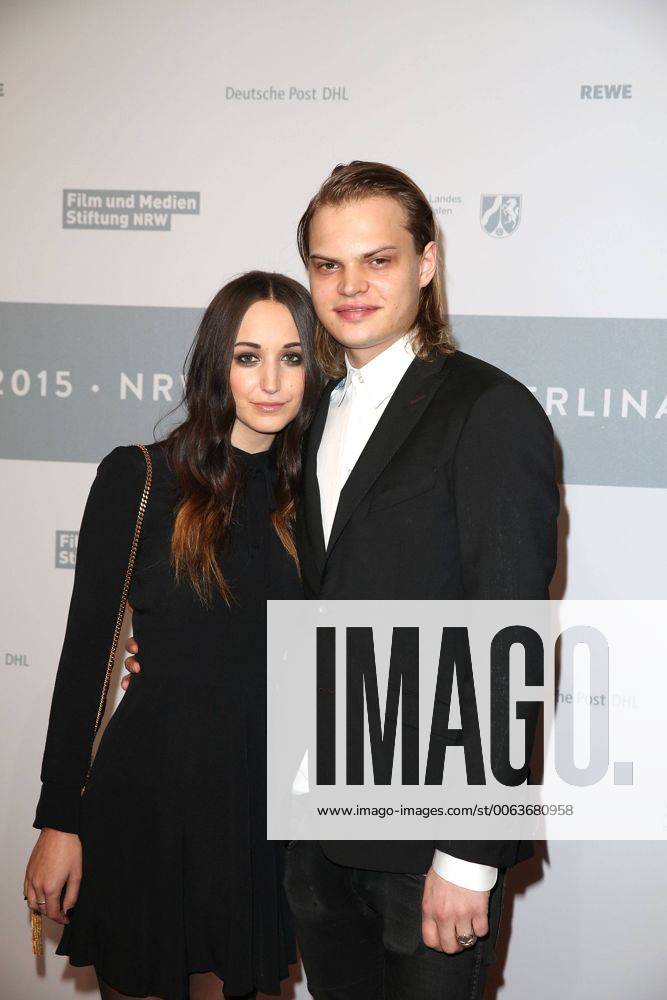Wilson Gonzalez Ochsenknecht und seine Freundin Lorraine beim NRW Empfang im Rahmen der 65. Berlinale am 08.02.2015 in Berlin 65. Berlinale 2015, NRWd Empfang