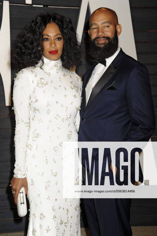Solange Knowles, Alan Ferguson attending the Vanity Fair Oscar Party 2015 on February 22, 2015 in Beverly Hills, California. Foto:xD.Tinex xFuturexImage