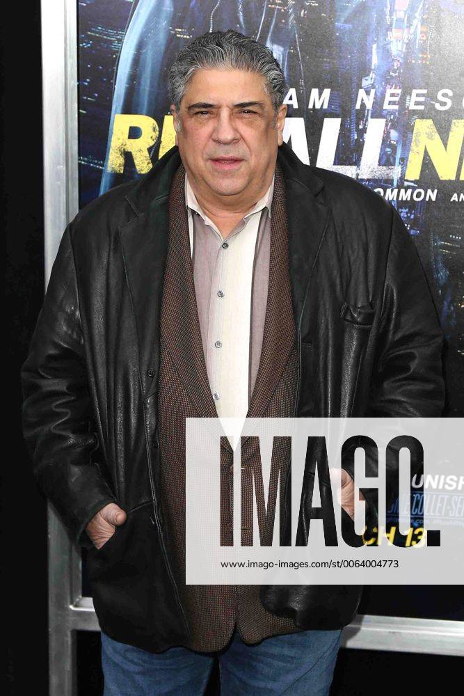 Vincent Pastore bei der Run All Night Kino Premiere am 9.03.2015 in New York Run All Night Kinopremiere in New York, 2015