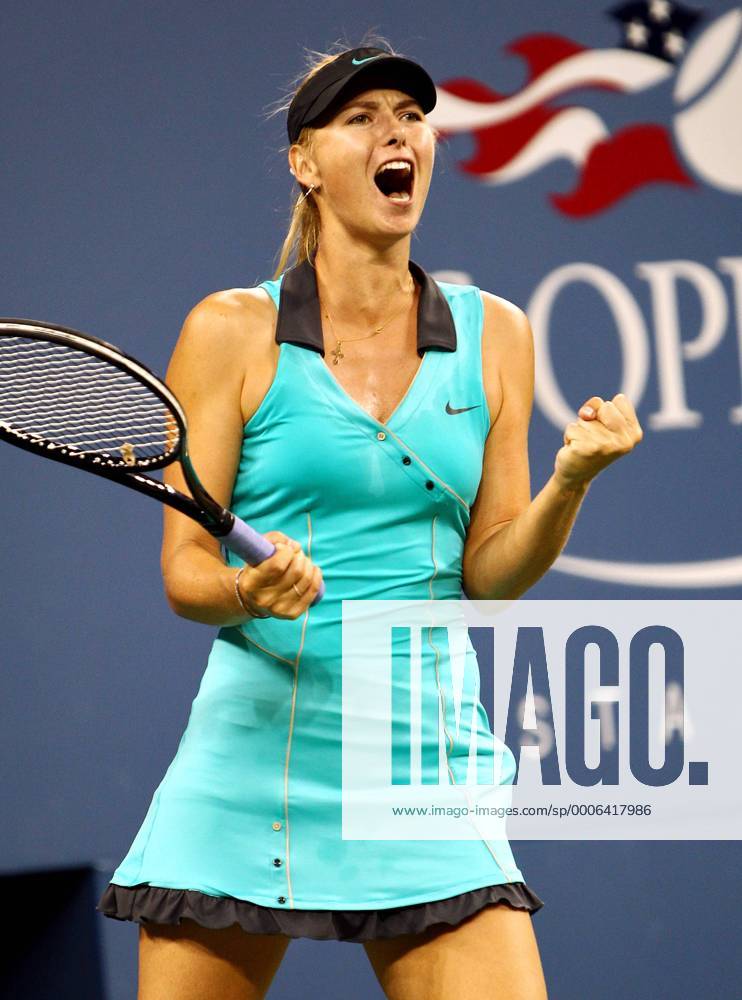 TENNIS - WTA, US Open 2010 NEW YORK CITY,NEW YORK,USA,31.AUG.10 - TENNIS - WTA, Flushing Meadows, US Open 2010, Grand Slam. Bild zeigt den Jubel von Maria Sharapova (RUS).