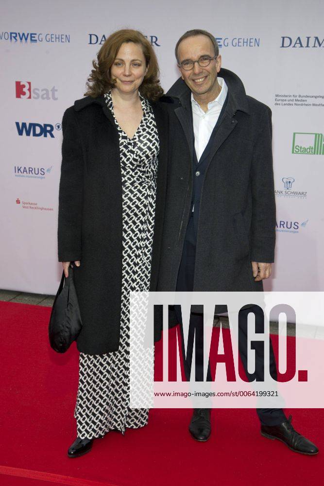 Thea DORN, Autorin, Jossi WIELER, Regisseur, Intendant, Roter Teppich, Red Carpet Show, Ankunft, arrival, 51. Verleihung des Adolf-Grimme-Preises Adolf-Grimme-Preis Grimmepreis in Marl