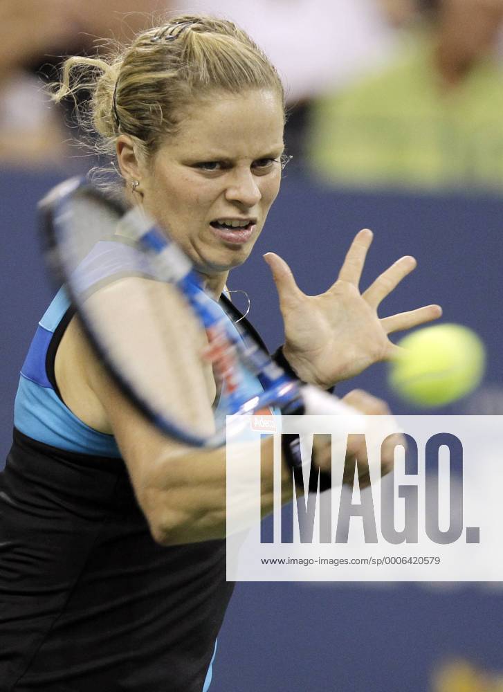 Kim Clijsters of Belgium at the U.S. Open Tennis Championships in Arthur Ashe Stadium in New York City on September 1, 2010. NYP20100901104 Flushing Meadows