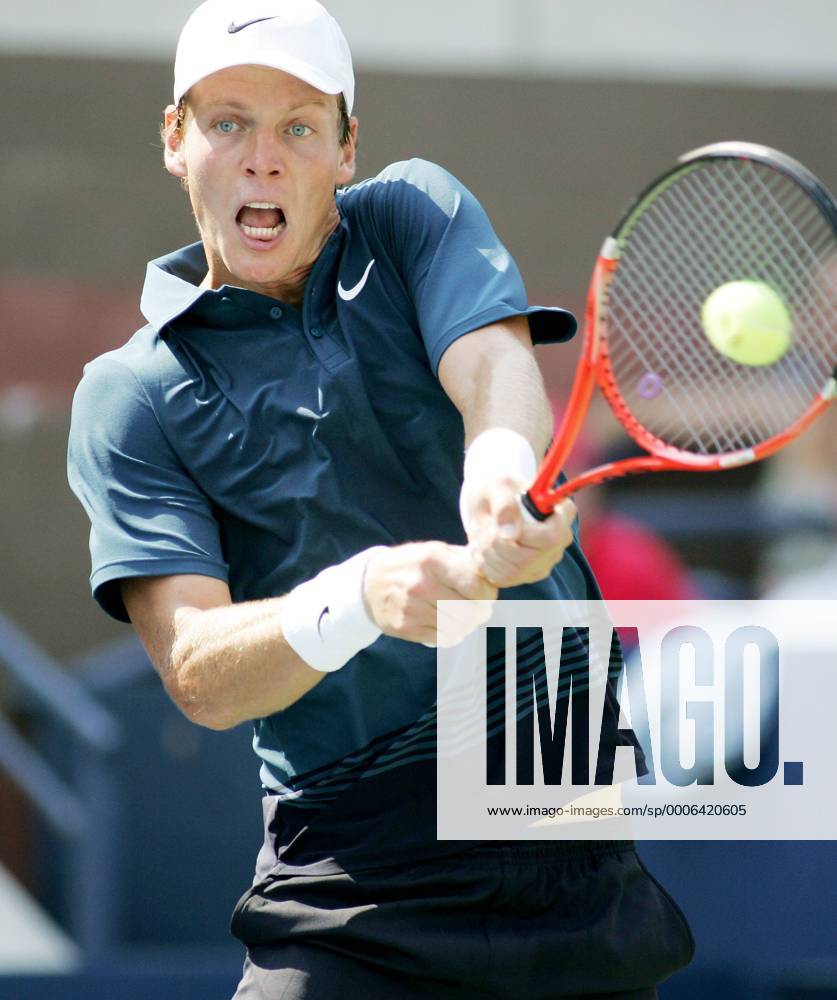 Tomas Berdych during second-round action at the U.S. Open held at the National Tennis Center on September 1, 2010 in New York. NYP20100901329 Flushing Meadows