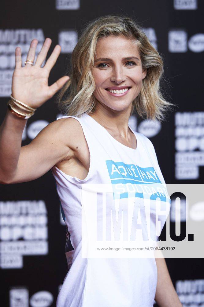 Madrid, Madrid, Spain - Elsa Pataky attends Mutua Madrid Open Charity Day Tennis Tournament photocall at Caja Magica on May 1, 2015 in Madrid Madrid Spain - ZUMAg15_