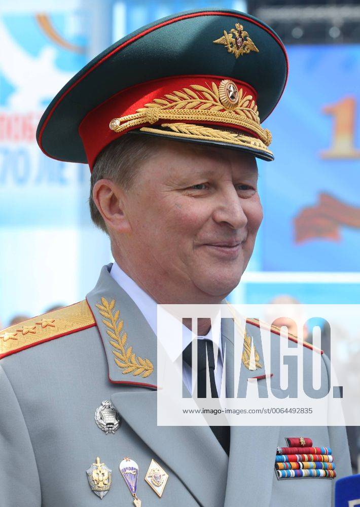 MOSCOW, RUSSIA. MAY 9, 2015. Kremlin s chief of staff Sergei Ivanov attends a Victory Day military parade marking the 70th anniversary of the Victory over Nazi Germany in the Great Patriotic War of 1941-1945, in Moscow s Red Square. Sergei Savostyanov TASS TS00200B