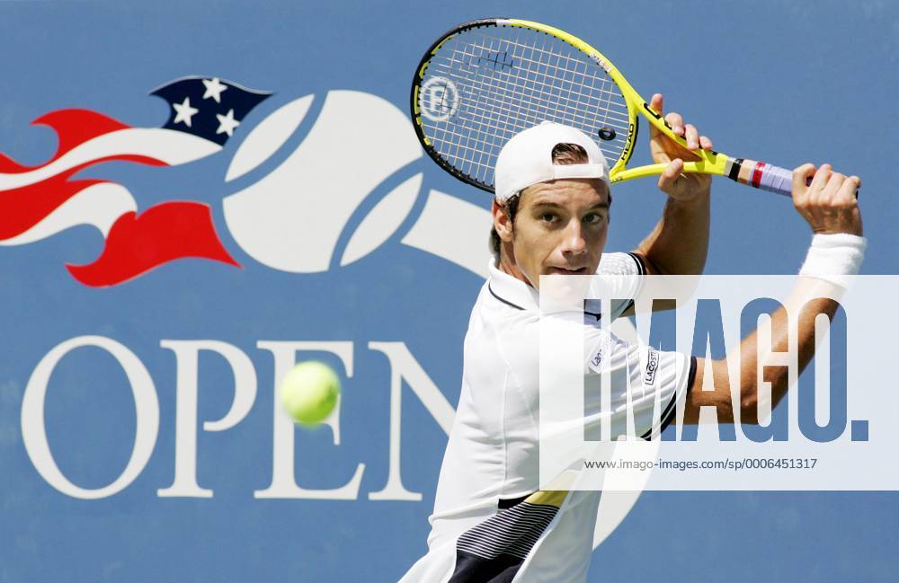 Richard Gasquet of France during fourth-round action at the U.S. Open held at the National Tennis Center on September 6, 2010 in New York. NYP20100906314
