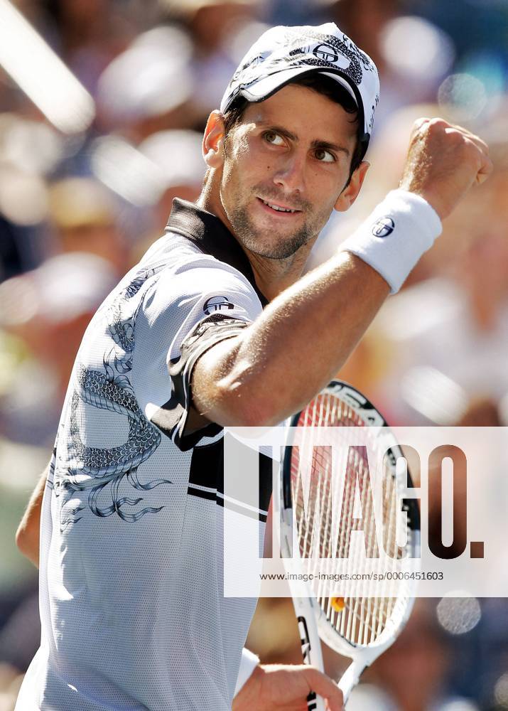 TENNIS - ATP, US Open 2010 NEW YORK CITY,NEW YORK,USA,06.SEP.10 - TENNIS - ATP World Tour, Flushing Meadows, US Open 2010, Grand Slam. Bild zeigt den Jubel von Novak Djokovic (SRB).