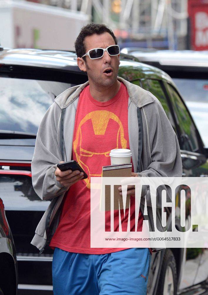 New York City, NY, USA - Actor Adam Sandler walks in Soho on May 12 2015 in New York City New York City USA - ZUMAny1_