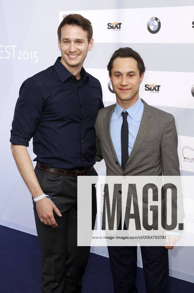 Vladimir Burlakov und Ludwig Trepte beim 7. Produzentenfest 2015 im Restaurant Auster. Berlin, 11.06.2015 Foto:xC.xFuturexImage