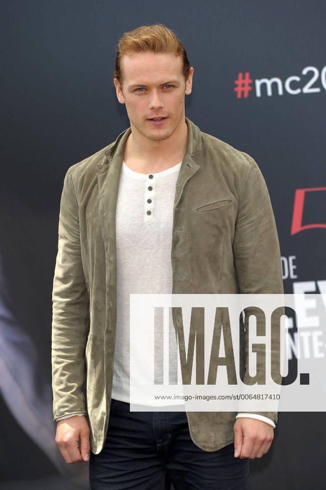 55th Monte Carlo Television Festival. Photocall Outlander Pictured : Sam Heughan AlbertoxTerenghi