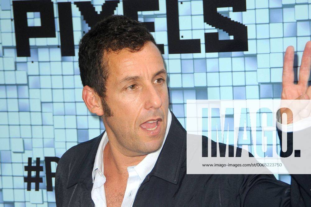 New York, New York, U.S. - ADAM SANDLER arrives for the Pixels premiere at Regal E-Walk New York City. New York U.S. - ZUMAny1_