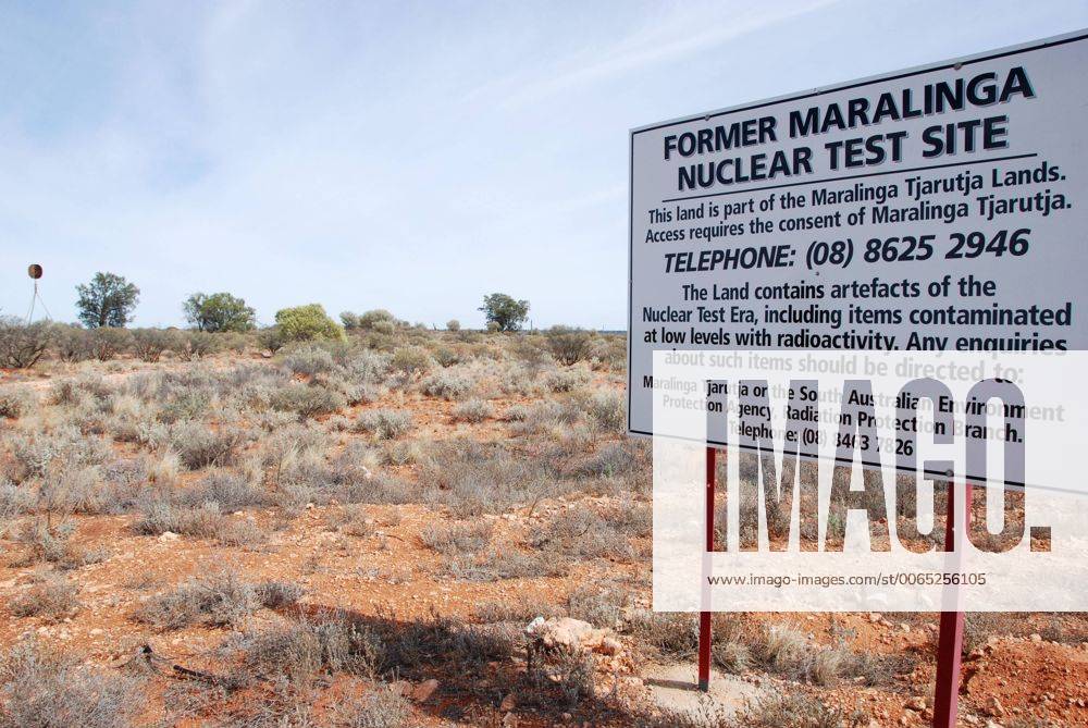 Britain s former nuke test site in Australia remains devil s land A sign at Britain s former nuclear test site in Maralinga, southern Australia, warns about items with low levels of radioactive contamination in the area, as seen on April 21, 2015. Aborigines call the site, used by Britain for nuclear tests in the 1950s to 1960s, the devil s land.