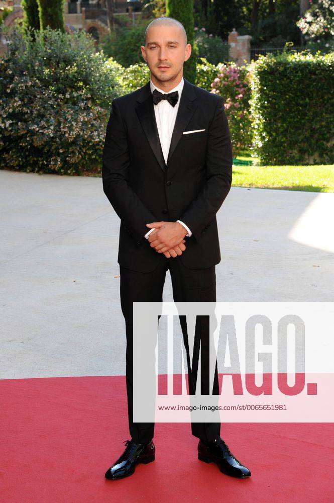 72nd Venice Film Festival, Red carpet film Man down Pictured: Shia LaBeouf AlbertoxTerenghi Veneziax2015
