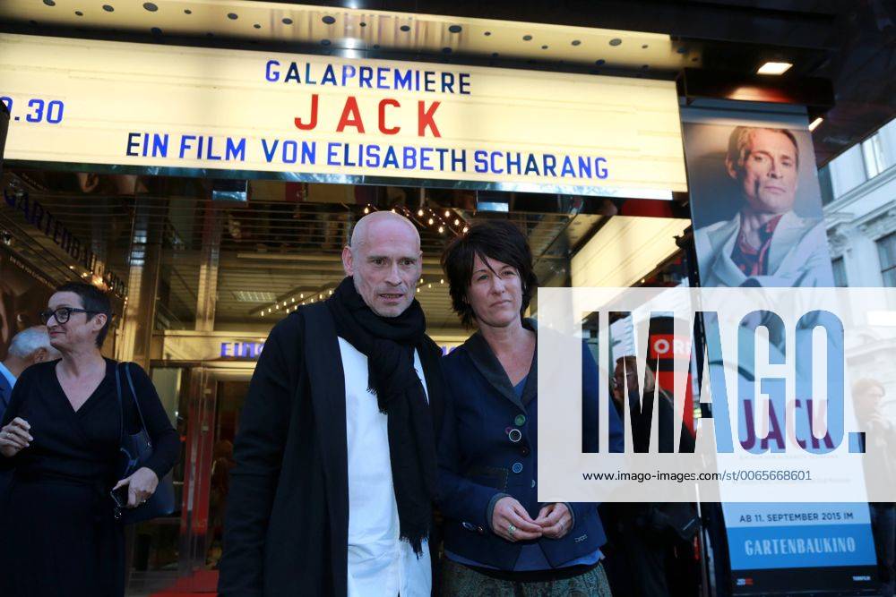 Premiere - JACK Wien, Gartenbaukino, 08. 09. 2015 Johannes KRISCH, Elisabeth SCHARANG