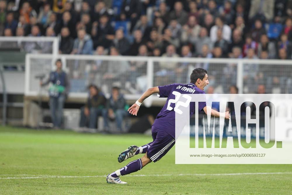 AJ Auxerre - Real Madrid CF - Champions League 2010 2011 - 28.09.2010: Angel DI MARIA (Real Madrid) - xStephaniex o0 Jubel, Freude