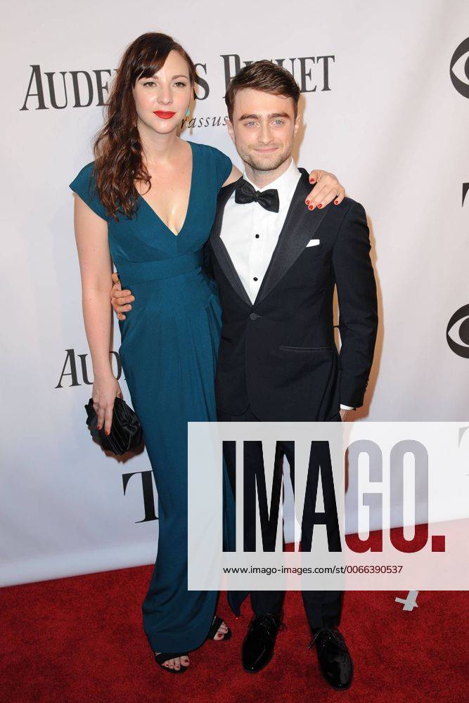 New York, NY, USA - June 8, 2014 New York City..Erin Drake and Daniel Radcliffe attending the 68th Annual Tony Awards at Radio City Music Hall on June 8, 2014 in New York City - ZUMAny1