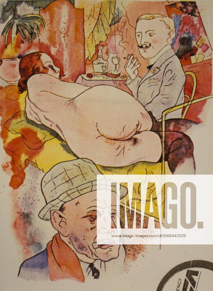 Dec. 12, 2014 - George Grosz, painting, Germany, 1920 s, historical, - ZUMAg14