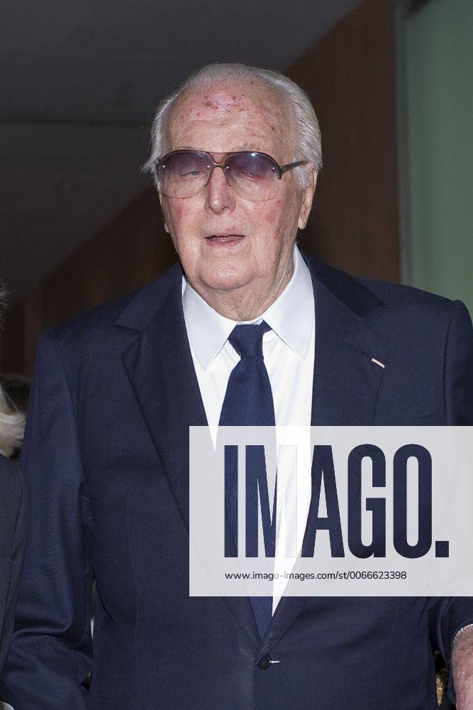 Oct. 20, 2014 - Madrid, Madrid, Oscar Gonzalez - French fashion designer Hubert de Givenchy during the presentation of the exhibition titled Hubert de Givenchy at the Thyssen-Bornemisza museum in Madrid on October 20, 2014. Photo: Oscar Gonzalez NurPhoto - ZUMAn23