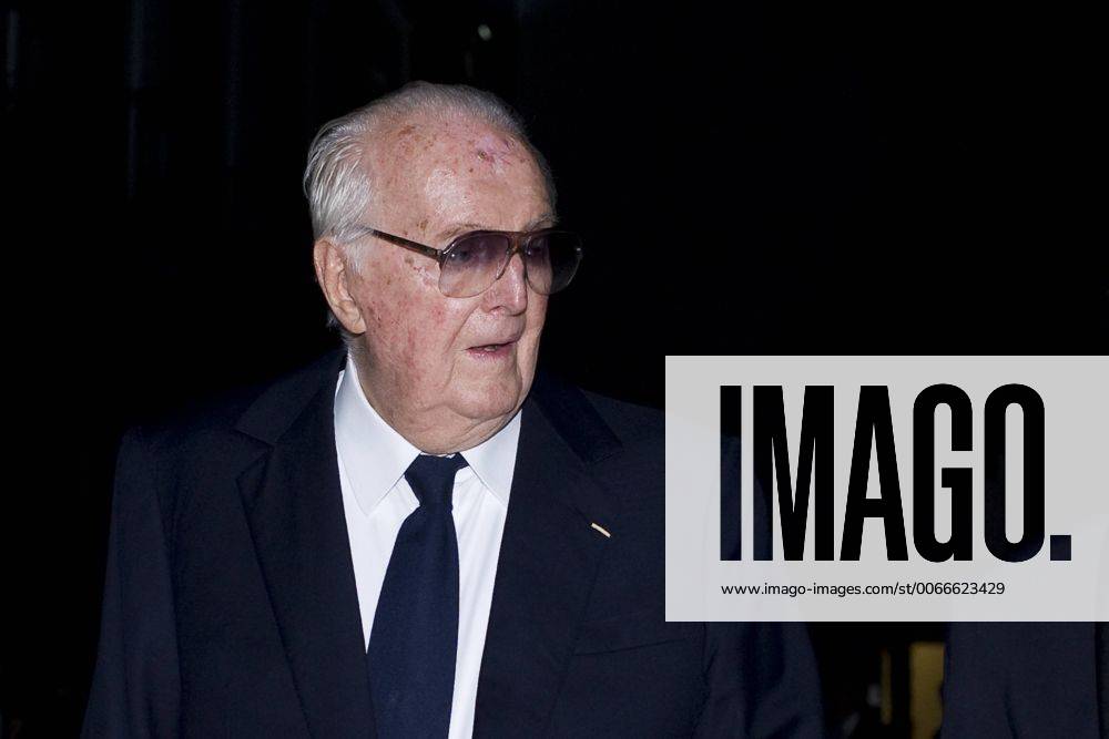 Oct. 20, 2014 - Madrid, Madrid, Oscar Gonzalez - French fashion designer Hubert de Givenchy during the presentation of the exhibition titled Hubert de Givenchy at the Thyssen-Bornemisza museum in Madrid on October 20, 2014. Photo: Oscar Gonzalez NurPhoto - ZUMAn23