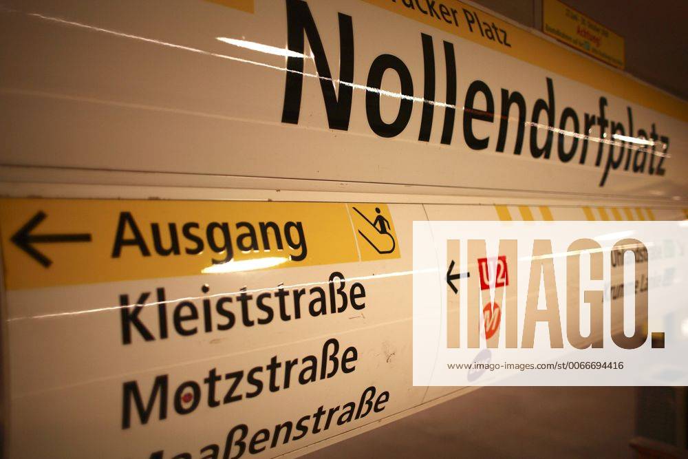 Germany, Berlin, Nollendorfplatz is an Berlin U Bahn station located on the U1, the U2, the U3, and the U4. It opened in 1902 and today is the only station in Berlin that is served by four metro lines.
