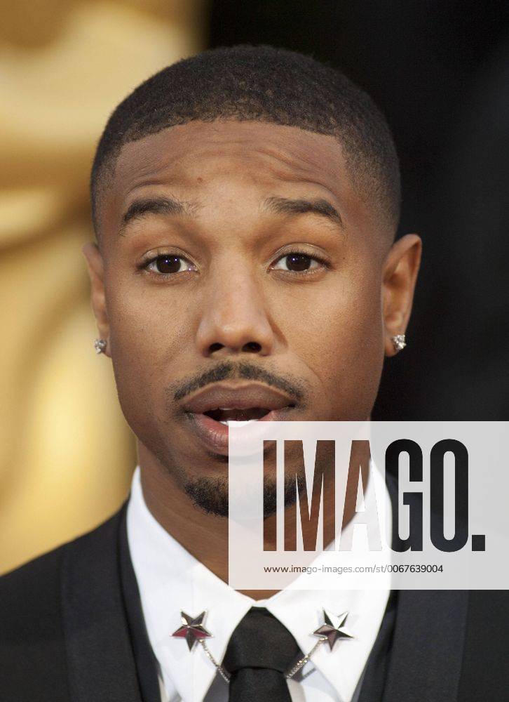 Hollywood, California, U.S - Michael B. Jordan on the red carpet of the 86th Academy Awards at the Dolby Theater in Hollywood, California on Sunday, March 2, 2014. - ZUMAp12