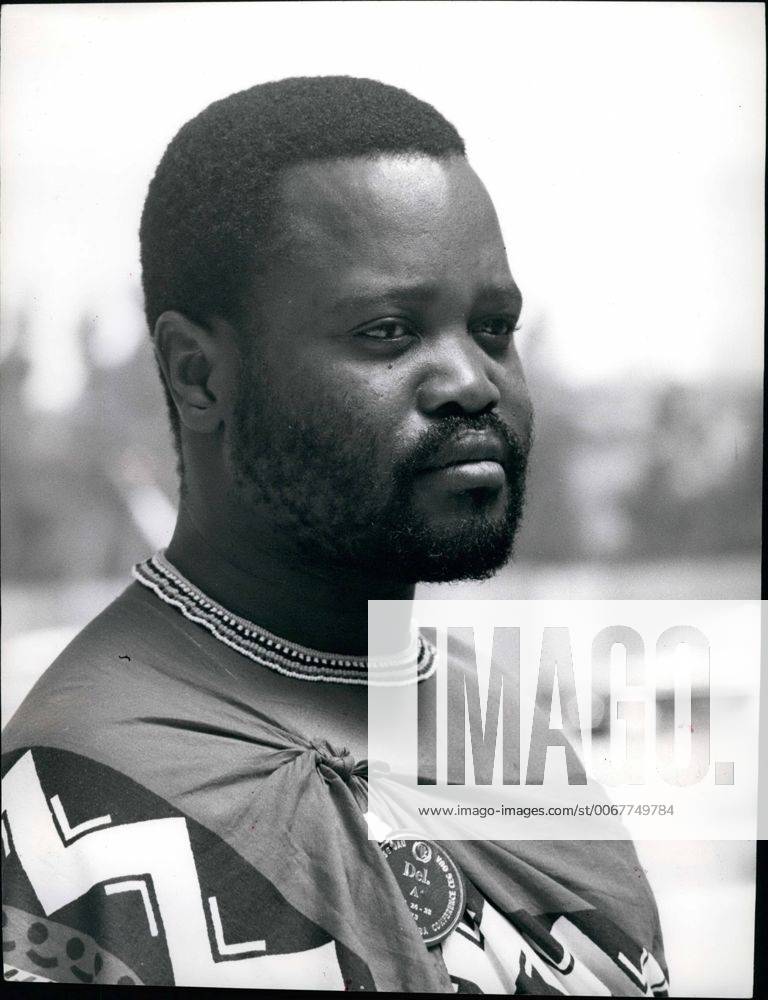 1968 - Simon Sishayi Nxumalo, Swazi Minister for Mines, Commerce and Industry. Born 1936. Educated Swaziland. Founder Member Swaziland Democratic Party, 1962. Member of Parliament, 1967. Minister for Mines, Commerce and Industry, 1967. - ZUMAk09_