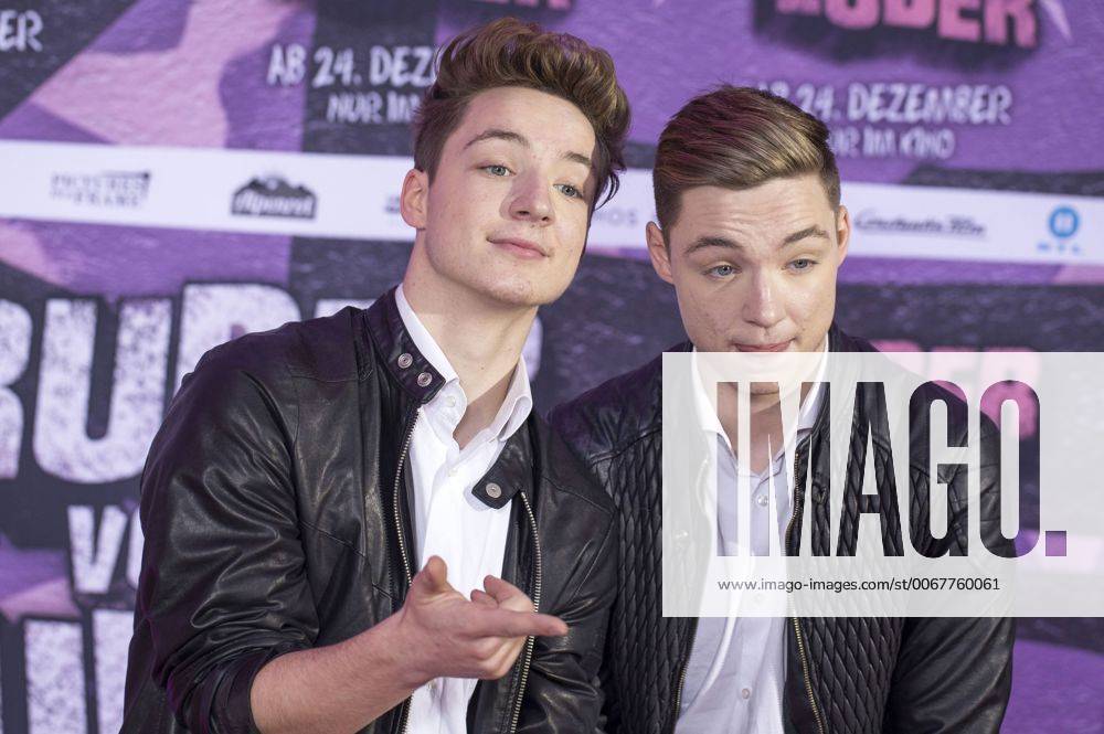 Roman Lochmann und Heiko Lochmann (Die Lochis) bei der Premiere des Kinofilms Bruder vor Luder im Cinedom. Köln, 20.12.2015 Foto:xC.xFuturexImage