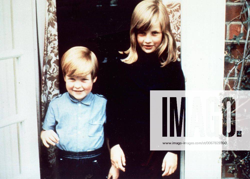 PRINCESS DIANA with her brother Charles Spencer. - ZUMAg49