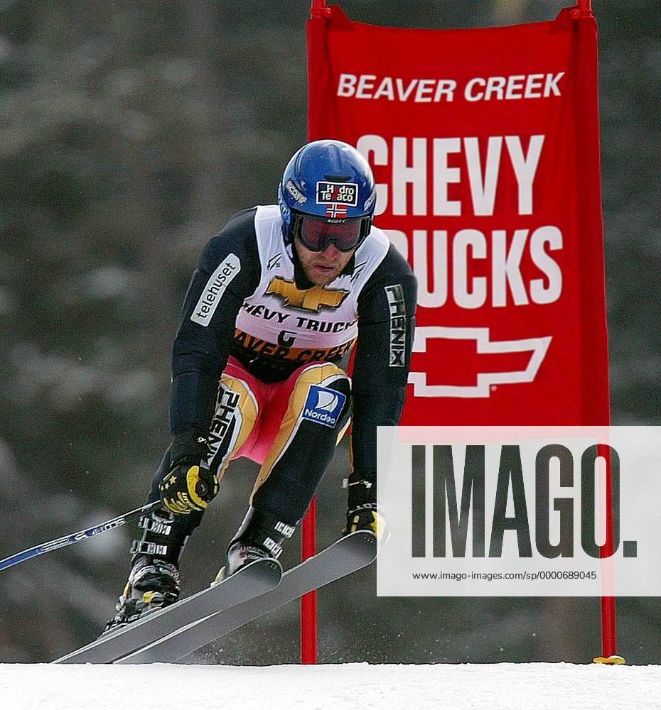 Kjetil-Andre Aamodt (Norwegen) Alpiner Skilauf Herren Weltcup 2002 2003, WC, Worldcup, Welt-Cup, World, Ski Alpin, Skisport, Abfahrt, Abfahrtslauf, Einzelbild Aspen Dynamik,