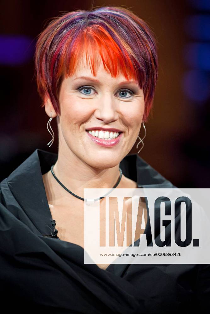 Kati Wilhelm (Deutschland) anläßlich der MDR - Talkshow Riverboat am 19.11.2010 im Studio 3 der Mediacity Leipzig.