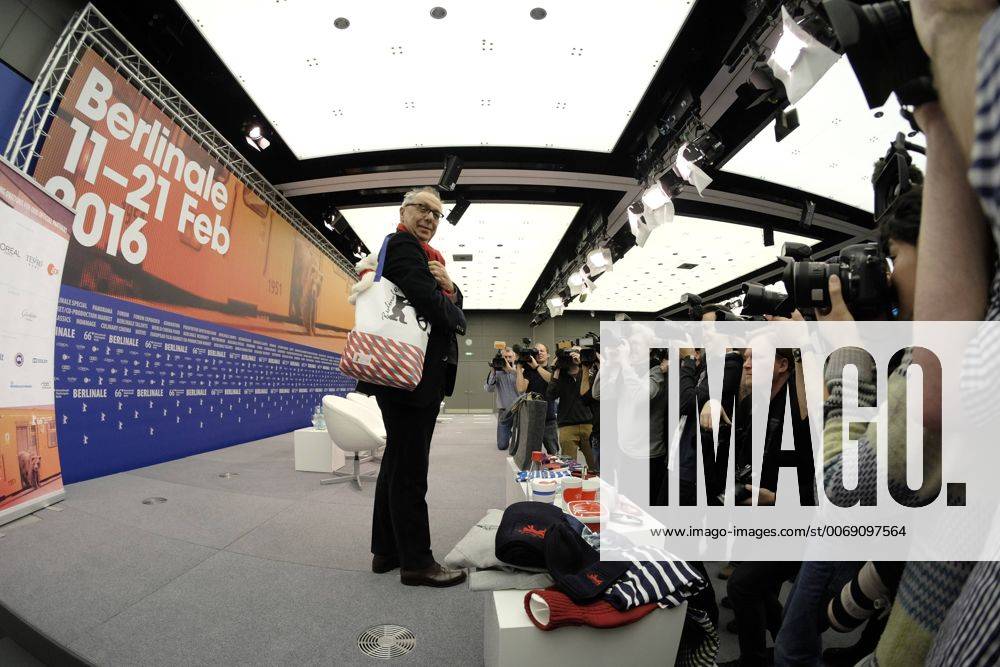 Festivalleiter Dieter Kosslick anlässlich der Programmpressekonferenz zu den bevorstehenden 66. Internationalen Filmfestspiele Berlin Vorstellung des Programms der 66. Internationalen Filmfestspiele in Berlin IFB2016PrPK