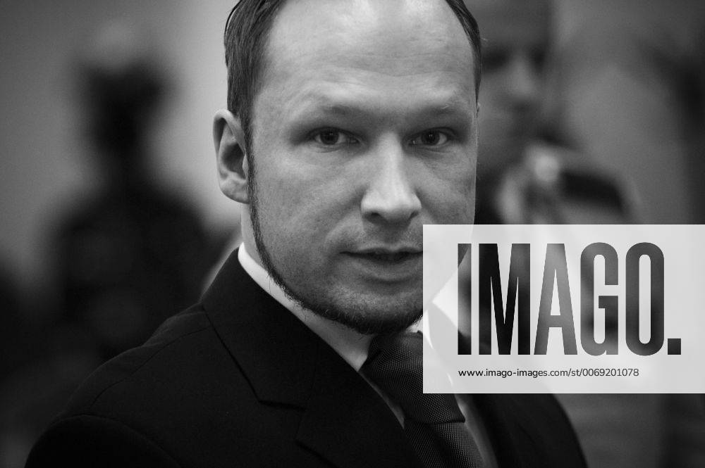 Oslo, Norway - Terrorist Anders Behring Breivik appears in court on the third week during his trial. The trial will last for ten weeks. Anders is responsible for the killing of 77 people on 22 July 2011. - ZUMAw111