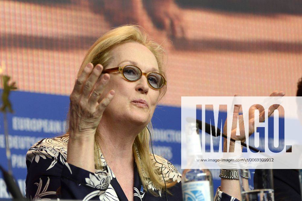 Meryl Streep during the jury press conference at the 66th Berlin International Film Festival Berlinale 2016 on February 11, 2016 in Berlin, Germany. Foto:xC.xNiehausx xFuturexImage