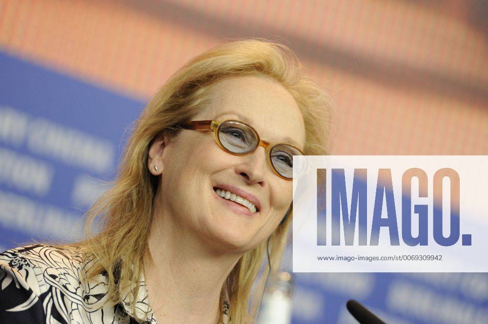 Jurypräsidentin Meryl Streep während der Pressekonferenz mit der Internationalen Jury der 66. Internationalen Filmfestspiele Berlin 66. Internationale Filmfestspiele in Berlin IFB2016