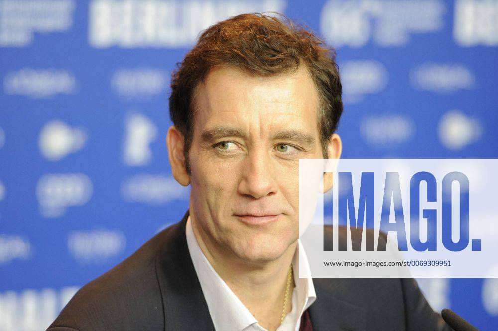 Jurymitglied Clive Owen während der Pressekonferenz mit der Internationalen Jury der 66. Internationalen Filmfestspiele Berlin 66. Internationale Filmfestspiele in Berlin IFB2016