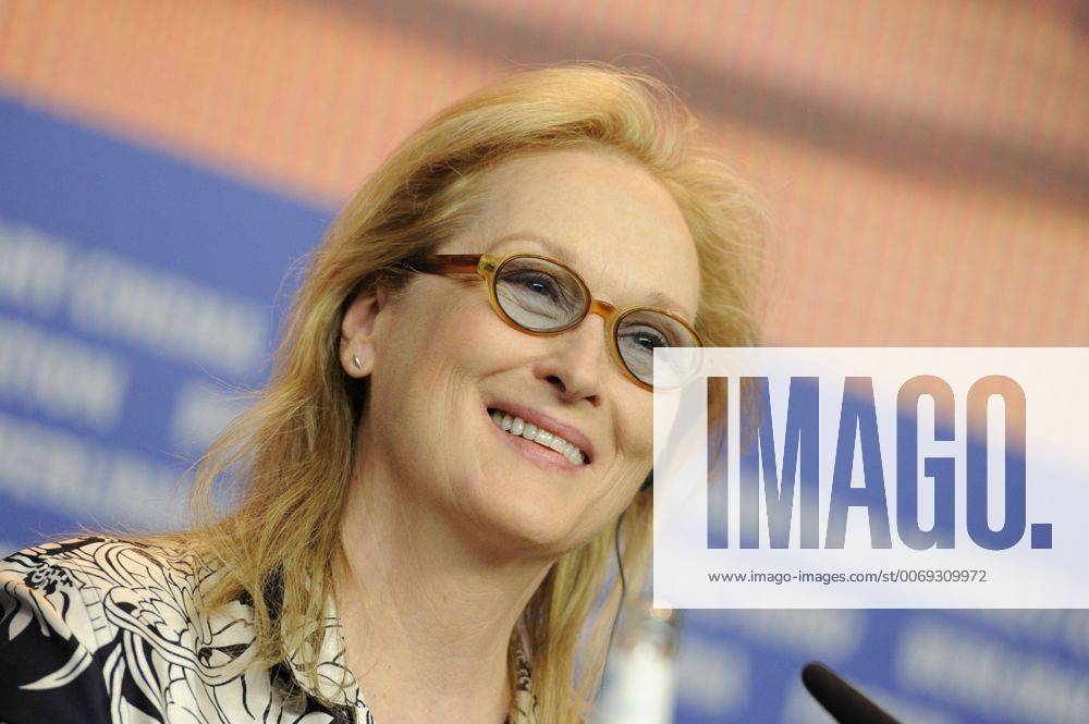 Jurypräsidentin Meryl Streep während der Pressekonferenz mit der Internationalen Jury der 66. Internationalen Filmfestspiele Berlin 66. Internationale Filmfestspiele in Berlin IFB2016