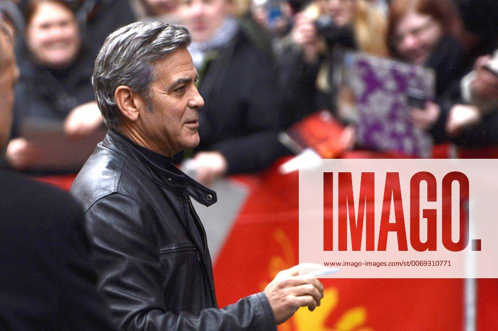 George Clooney arrives for the Hail, Caesar press conference at the 66th Berlin International Film Festival Berlinale 2016 on February 11, 2016in Berlin, Germany. Foto:xC.xNiehausx xFuturexImage