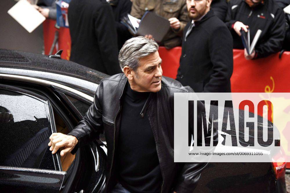 George Clooney arrives for the Hail, Caesar! press conference at the 66th Berlin International Film Festival Berlinale 2016 on February 11, 2016 in Berlin, Germany. Foto:xFredericx xFuturexImage