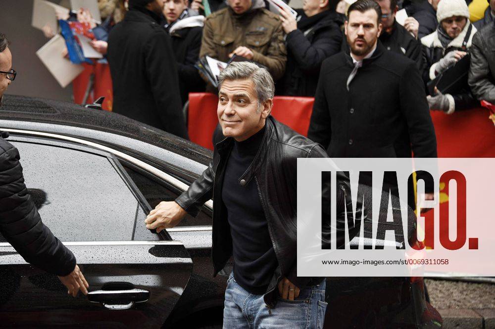 George Clooney arrives for the Hail, Caesar! press conference at the 66th Berlin International Film Festival Berlinale 2016 on February 11, 2016 in Berlin, Germany. Foto:xFredericx xFuturexImage