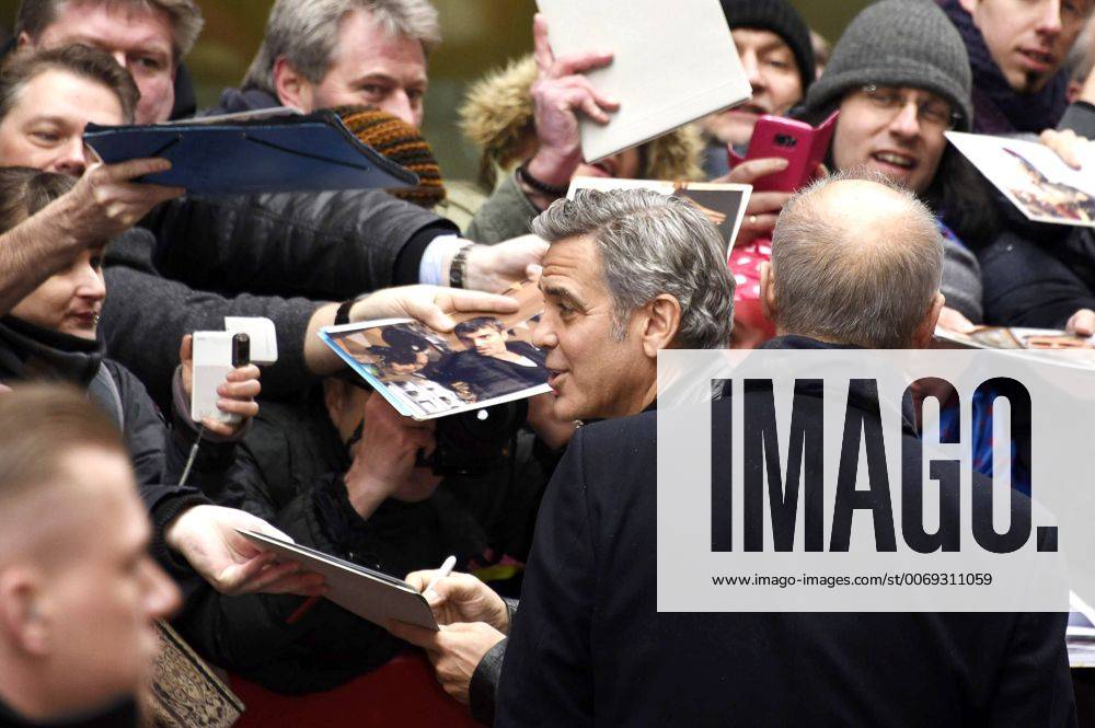 George Clooney arrives for the Hail, Caesar! press conference at the 66th Berlin International Film Festival Berlinale 2016 on February 11, 2016 in Berlin, Germany. Foto:xFredericx xFuturexImage