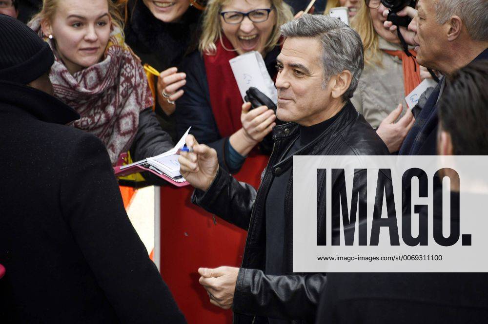 George Clooney arrives for the Hail, Caesar! press conference at the 66th Berlin International Film Festival Berlinale 2016 on February 11, 2016 in Berlin, Germany. Foto:xFredericx xFuturexImage