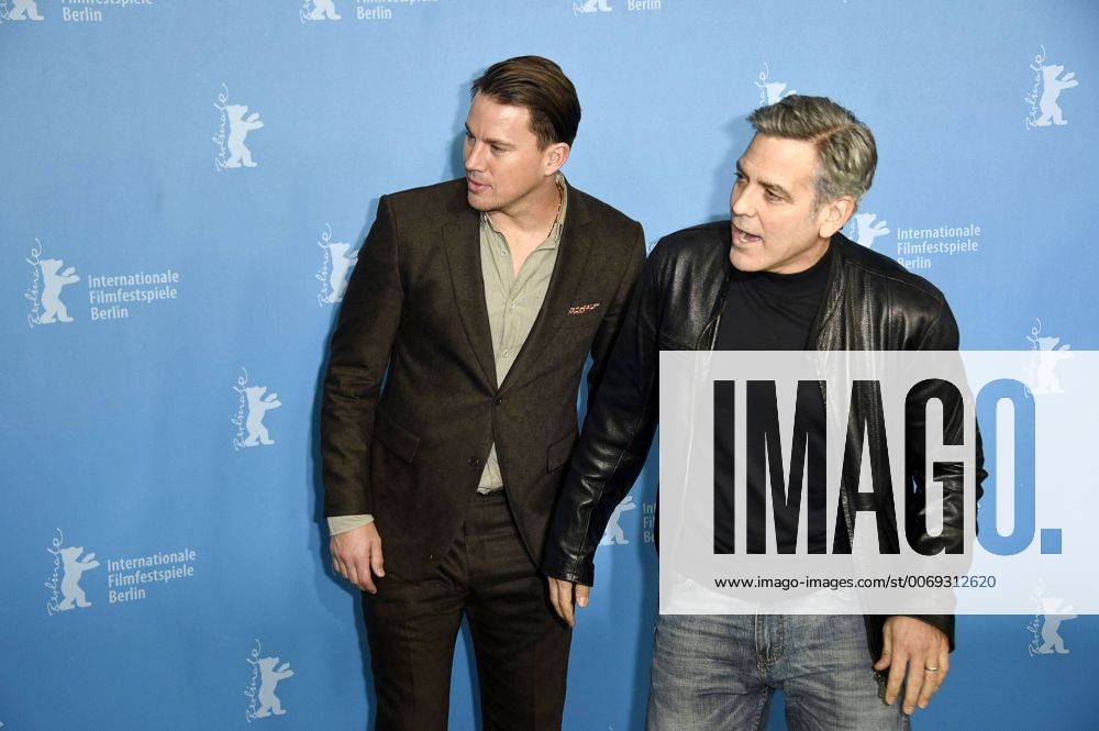 Channing Tatum and George Clooney during the Hail Caesar! photocall at the 66th Berlin International Film Festival Berlinale 2016 on February 11, 2016 in Berlin, Germany. Foto:xFredericx xFuturexImage
